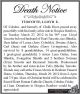 Turcotte, Lloyd death notice