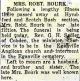 Bourke, Elizabeth nee Sadler obituary