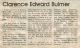 Bulmer, Clarence Edward obituary