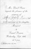 1617-Samuel Francis and Margaret Peever Wedding Invitation
