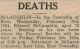 McLaughlin, Edward death notice