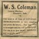 FFHx-Ad for W.S.Coleman