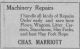 CHx-Marriott, Charles J. advertisement