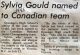 Gould, Sylvia names to Canadian National Junior Championship Team