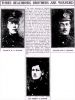Graham brothers from Beachburg: Pte. W.S. Graham, Sgt Robert S. Graham & Pte. G. W. Graham all injured in WWI