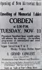 CHx-Advertisement for Cobden Memorial Hall opening