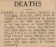 Owens, John E. death