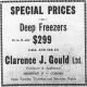 Clarence J. Gould Ltd advertisement