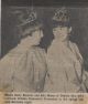 Cobden Centennial Princesses at spring ball, 1967