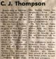 Thompson, Jean C. nee Ferguson obituary