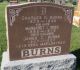 Gravestone-Burns, Charles K. & Margaret nee Burns;
Children: James & Vera
