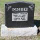 Gravestone-Crozier, Samuel and Laura Byce 