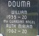 Gravestone-Douma, William & Ruth Miriam