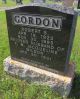 Gravestone-Gordon, Robert S. & Jacqueline nee Wilson
