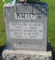Gravestone-Kidd, Theodore R. & Irene L. nee Scott