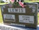 Gravestone-Lewis, Derek & Eileen nee Gittings