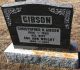 Gravestone-Gibson, Christopher H. & Ada Ann Wright