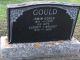 Gravestone-Gould, Irwin & Audrey nee Wright