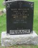 Gravestone-Durack, James & Mary nee Mulligan; daughter Helen