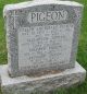 Gravestone-Pigeon, Joseph Archibald & Elizabeth Jordan; dau Mildred; grandson Leonard