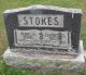 Gravestone-Stokes, Albert H & Elizabeth S. Wilcox