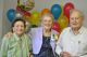 Gladys & Sam Leech with Gladys Francis at her 95th Birthday