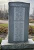 Westmeath War Memorial, Westmeath, Ontario (on the back)