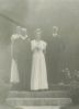 01617-Bennett, Joe & Edith nee May wedding with Vera & Albert Gibson