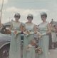 Orr Sisters - Carol, Janice & Lynn - bridesmaids for sister Marion