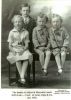 Leach, Alfred & Marcella\'s children: l-r Lola, Cecil, Ogle, Ira