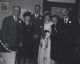Wedding of Arnell & Mona Hill with parents Stephen & Ida Hill; Hugh & Marian Lindsay