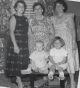 4 generation:  Marjorie Johnston MacLeod; Elizabeth (Sutherland) Andrews; Blanche (Andrews) Johnston with children David & Mary MacLeod
