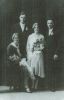 Miller, Herb & Pearl Green wed; Attendents: Stanley Leach & Edna Green