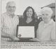 Wilson, Calvin & Verla receive Cobden Agricultural Society Volunteer Service Award