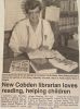 New librarian at Cobden Library