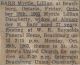 Barr, Myrtle Lillian DOUGHERTY death
