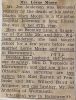 Moore, Mary Gladys ANDERSON death