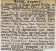 Graydon Harold MOORE death