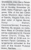 Shannon, Ellen Mary FREEMARK death Shannon, Ellen Mary FREEMARK death