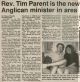 St. Paul's new minister - Rev. Tim Parent
