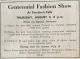 EVENT-CENTENNIAL BALL & ACTIVITIES, 1967 Forester's Falls Centennial Fashion Show