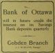 CHx-The Bank of Ottawa advertisement
