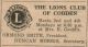 CHx-Cobden Lions Club advertisement