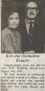 Kenneth Lamont KRAUTER & Emmaline LIttle Anniversary