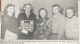 Winning Team:  Garfield Broome, Gladys Francis, Paul McLenaghan, Isobel McLaren.  Presented by Mary Jane Purcell
