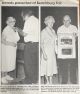 BEACHURG FAIR awards to Isabel McBride; Bing & Myrtle Ross