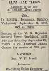 Edna Jane PAPPIN funeral card
