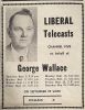 Wallace, George - liberal telecasts