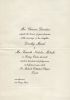 Molaski, Kenneth Nicholas & Davidson, Dorothy Muriel wedding invitation
