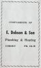 CHx-E. Dobson & Son Plumbing & Tinsmithing advertisement, 1957